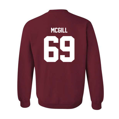 NCCU - NCAA Football : Jordan McGill - Classic Shersey Crewneck Sweatshirt