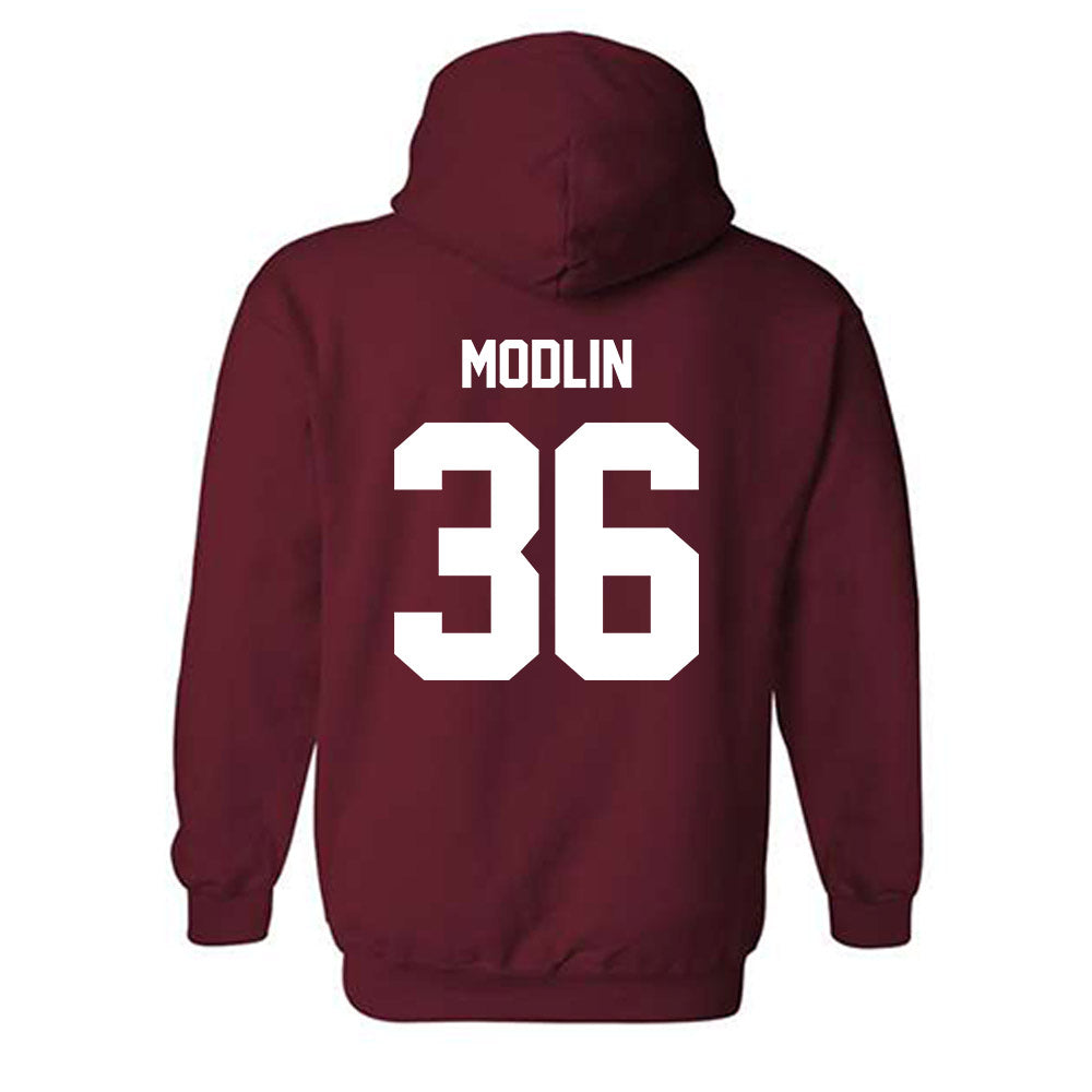 NCCU - NCAA Women's Volleyball : Emmie Modlin - Classic Shersey Hooded Sweatshirt