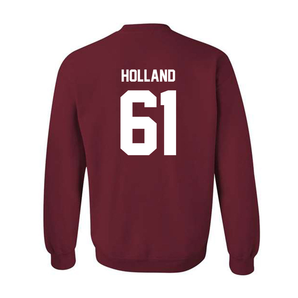 NCCU - NCAA Football : Tyshon Holland - Classic Shersey Crewneck Sweatshirt