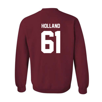 NCCU - NCAA Football : Tyshon Holland - Classic Shersey Crewneck Sweatshirt