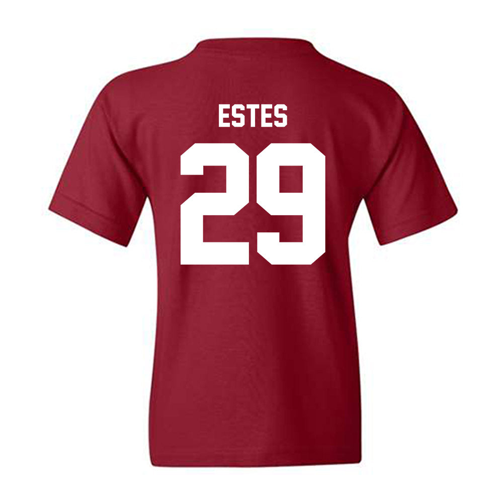 NCCU - NCAA Football : Dj Estes - Classic Shersey Youth T-Shirt-1