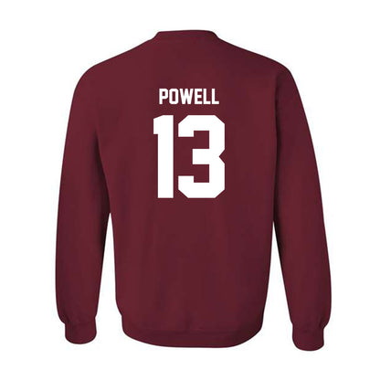 NCCU - NCAA Football : Quest Powell - Classic Shersey Crewneck Sweatshirt