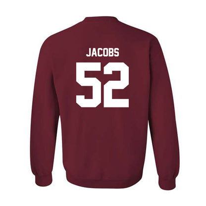 NCCU - NCAA Football : David Jacobs - Classic Shersey Crewneck Sweatshirt-1