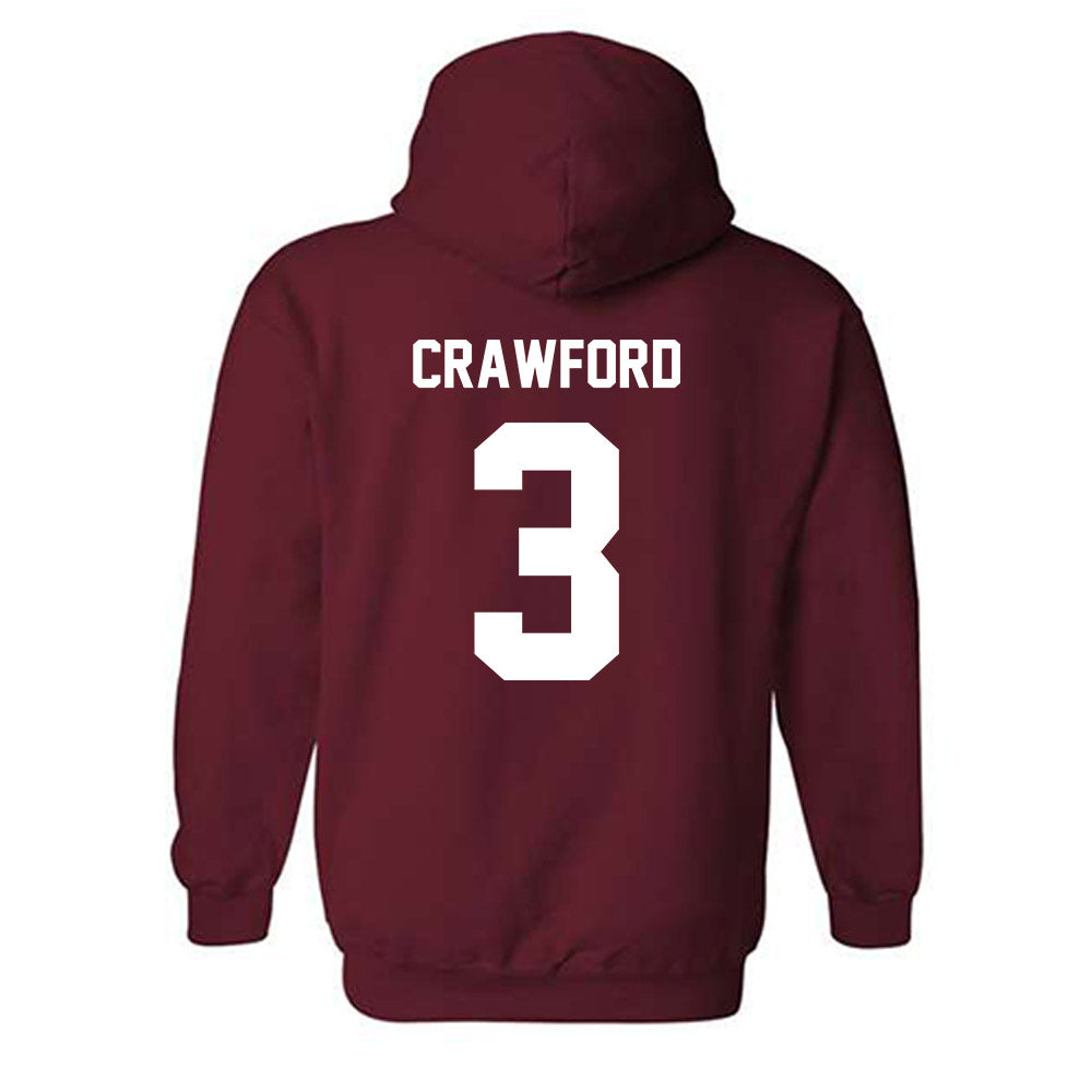 NCCU - NCAA Men's Basketball : Terrence Crawford - Classic Shersey Hooded Sweatshirt