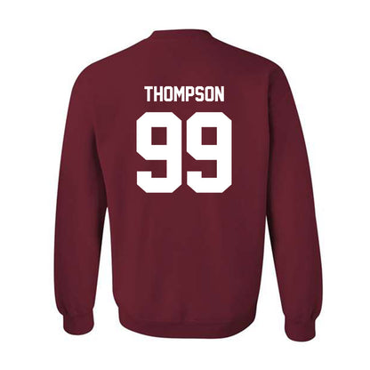 NCCU - NCAA Football : Khareem Thompson - Classic Shersey Crewneck Sweatshirt-1