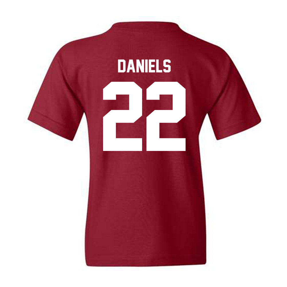 NCCU - NCAA Men's Basketball : Chris Daniels - Classic Shersey Youth T-Shirt