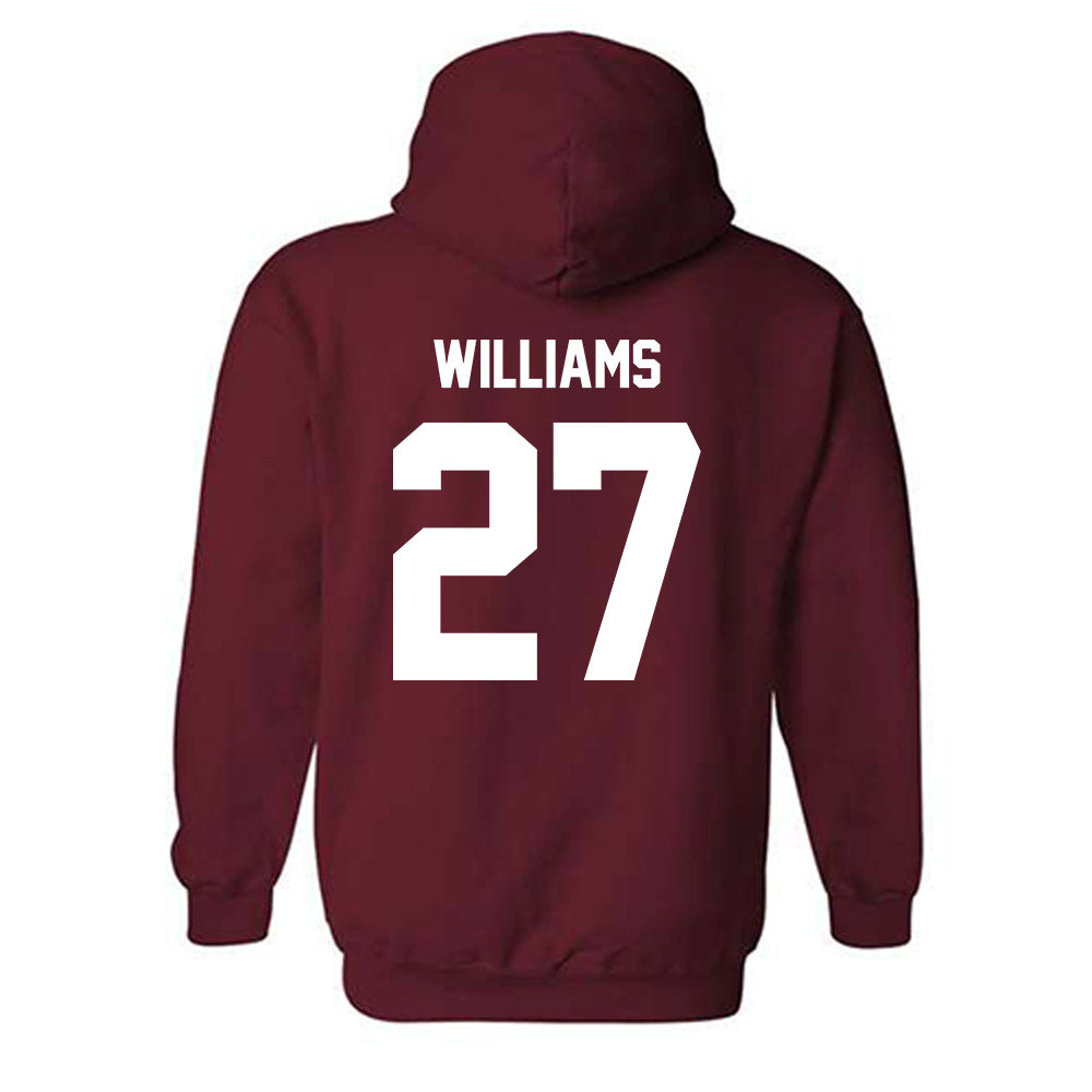 NCCU - NCAA Football : Cameron Williams - Classic Shersey Hooded Sweatshirt-1