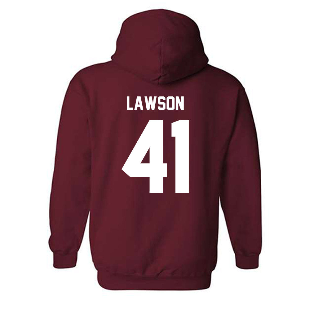 NCCU - NCAA Football : Isaiah Lawson - Classic Shersey Hooded Sweatshirt