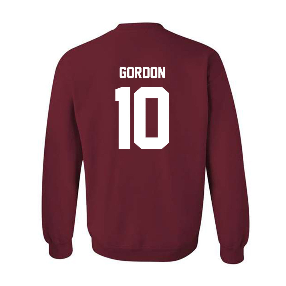 NCCU - NCAA Men's Basketball : Devin Gordon - Classic Shersey Crewneck Sweatshirt