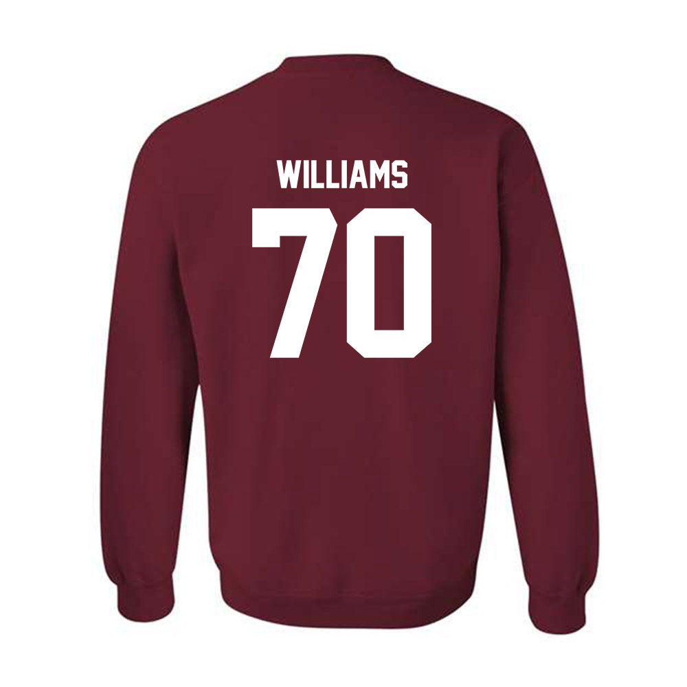 NCCU - NCAA Football : Ta'Ron Williams - Classic Shersey Crewneck Sweatshirt-1