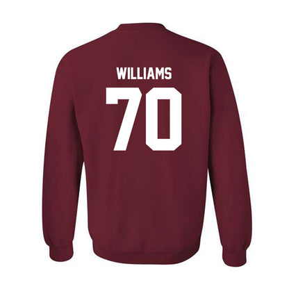 NCCU - NCAA Football : Ta'Ron Williams - Classic Shersey Crewneck Sweatshirt-1