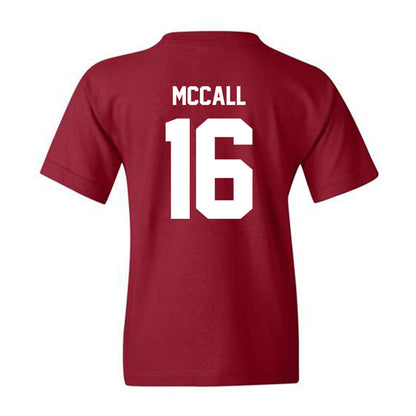 NCCU - NCAA Football : Makai McCall - Classic Shersey Youth T-Shirt