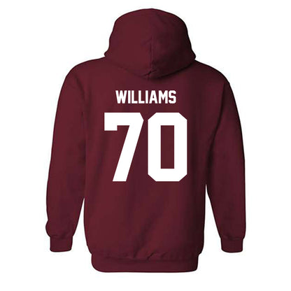 NCCU - NCAA Football : Ta'Ron Williams - Classic Shersey Hooded Sweatshirt-1