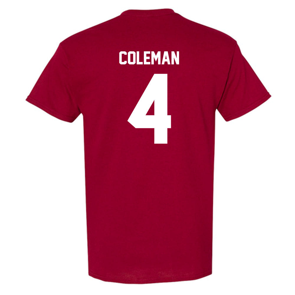NCCU - NCAA Women's Basketball : Tierney Coleman - Classic Shersey T-Shirt-1