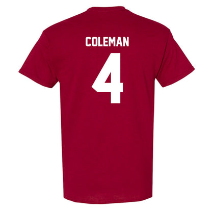 NCCU - NCAA Women's Basketball : Tierney Coleman - Classic Shersey T-Shirt-1