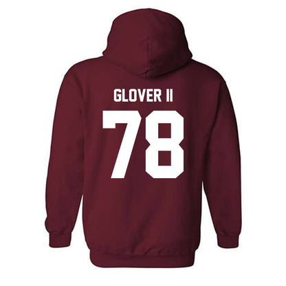 NCCU - NCAA Football : Kino Glover II - Classic Shersey Hooded Sweatshirt-1
