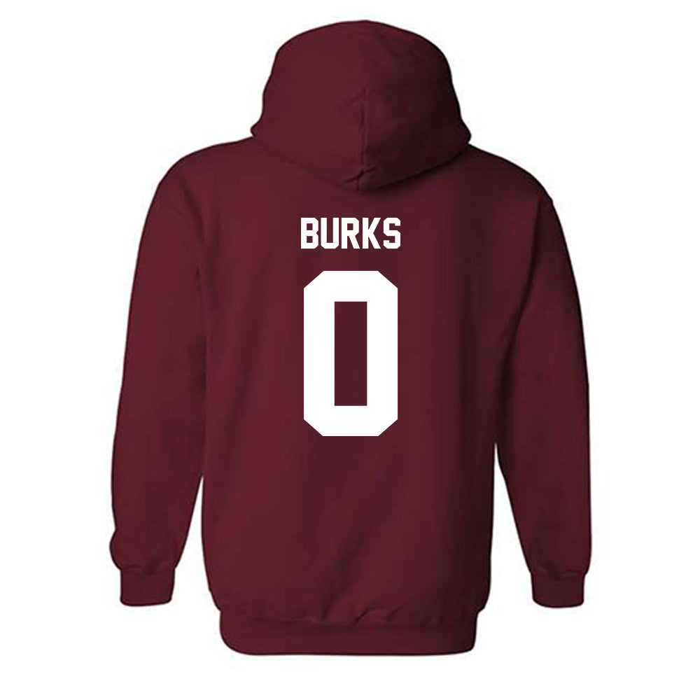 NCCU - NCAA Women's Basketball : Kimeira Burks - Classic Shersey Hooded Sweatshirt