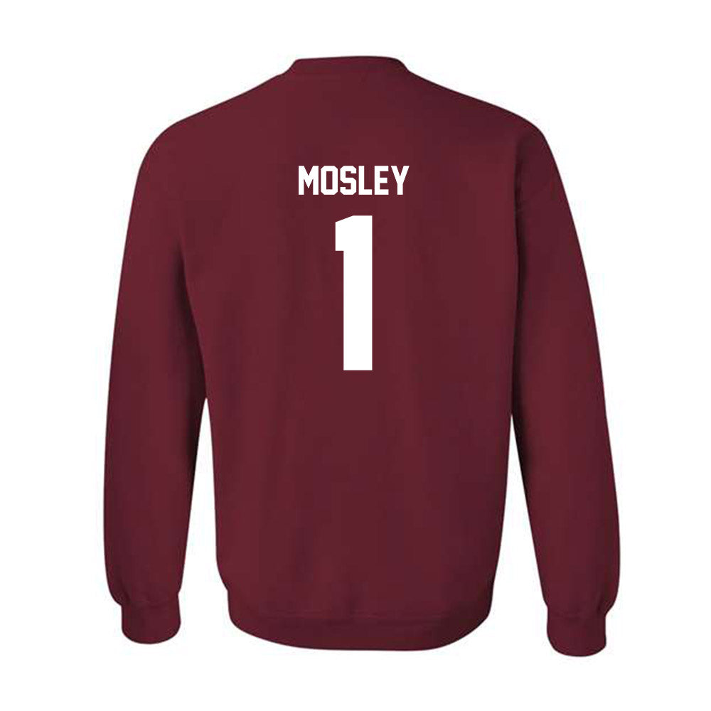 NCCU - NCAA Football : Chris Mosley - Classic Shersey Crewneck Sweatshirt-1