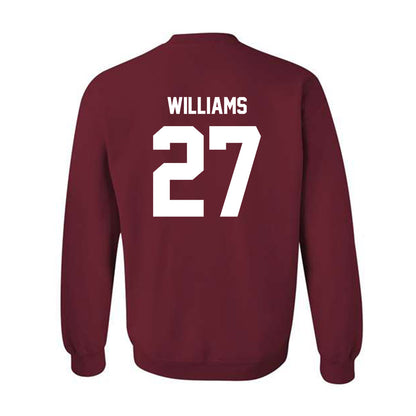 NCCU - NCAA Football : Cameron Williams - Classic Shersey Crewneck Sweatshirt-1