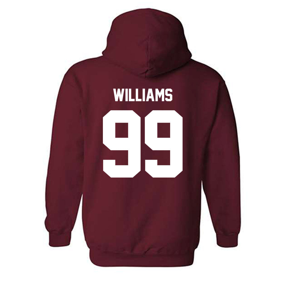 NCCU - NCAA Football : Darius Williams - Classic Shersey Hooded Sweatshirt