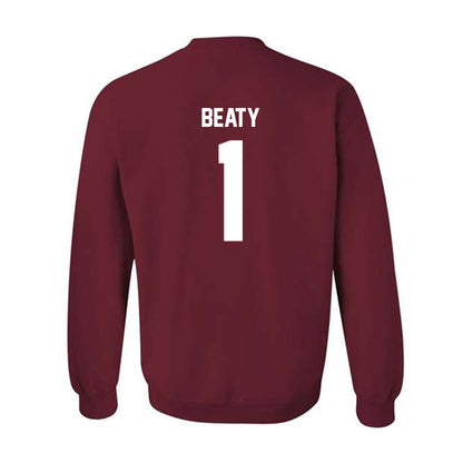 NCCU - NCAA Women's Volleyball : LeAnna Beaty - Classic Shersey Crewneck Sweatshirt-1