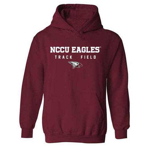 NCCU - NCAA Men's Track & Field : Daniel Robinson - Classic Shersey Hooded Sweatshirt