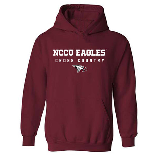NCCU - NCAA Men's Cross Country : Isaiah Bowman - Classic Shersey Hooded Sweatshirt