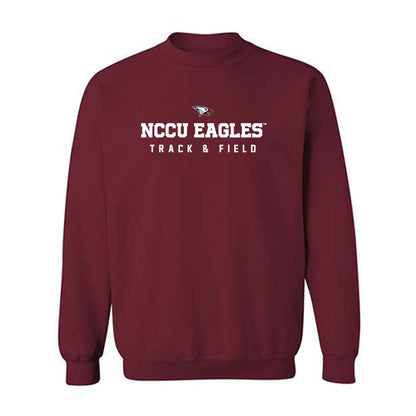 NCCU - NCAA Men's Track & Field : Savon Hatchell - Classic Shersey Crewneck Sweatshirt