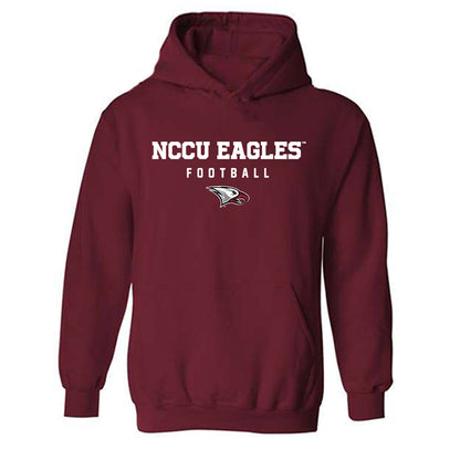 NCCU - NCAA Football : Jonathan Kuriyan - Classic Shersey Hooded Sweatshirt-0