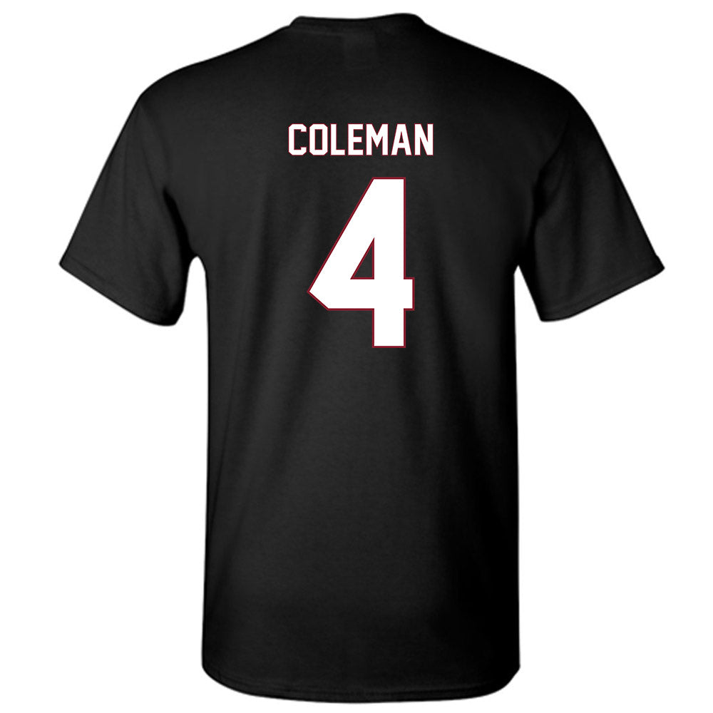 NCCU - NCAA Women's Basketball : Tierney Coleman - Replica Shersey T-Shirt-1
