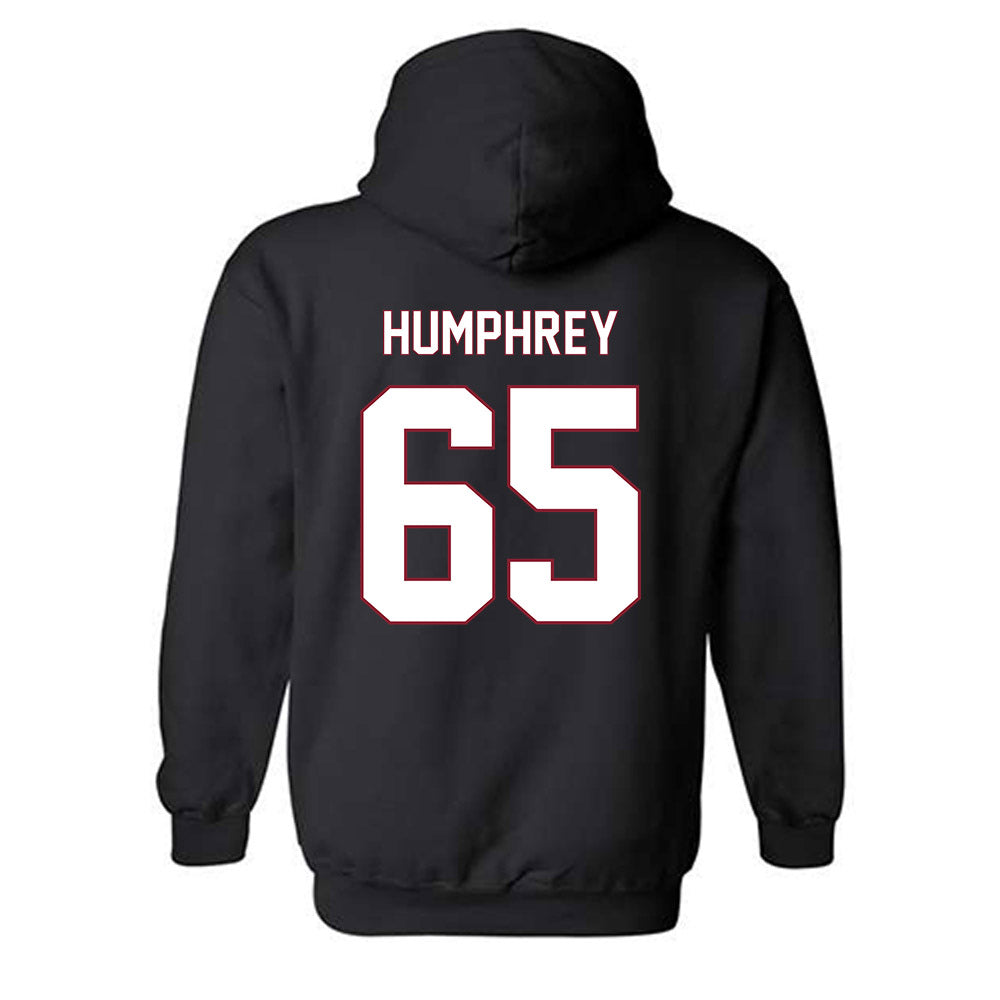 NCCU - NCAA Football : Trevon Humphrey - Replica Shersey Hooded Sweatshirt-1