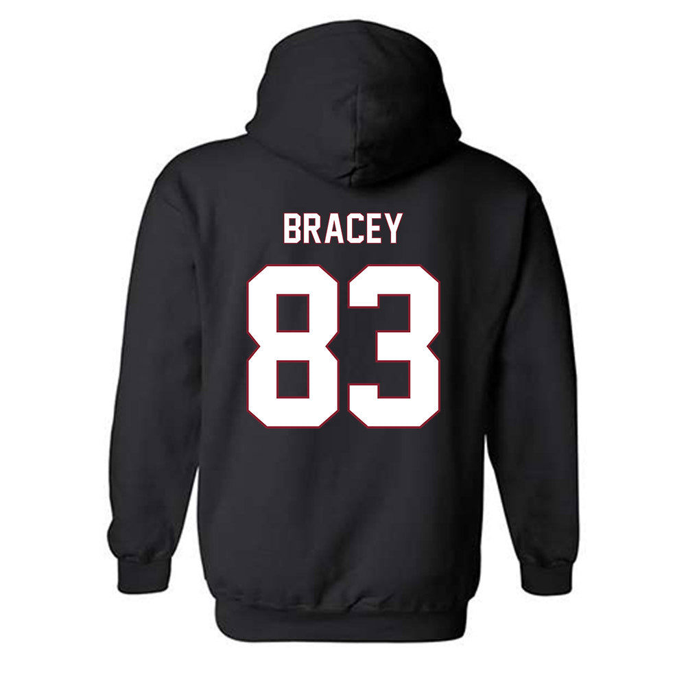 NCCU - NCAA Football : Luke Bracey - Replica Shersey Hooded Sweatshirt-1