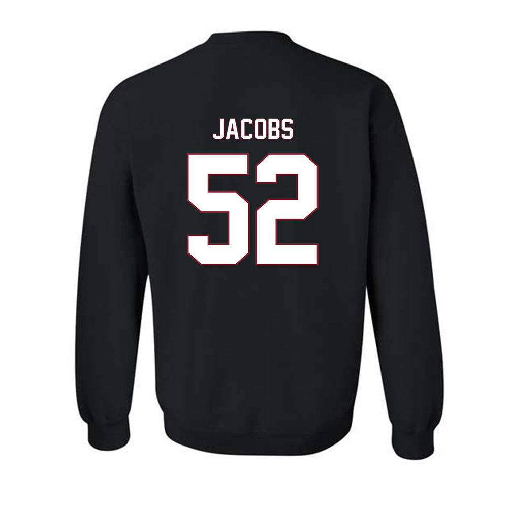 NCCU - NCAA Football : David Jacobs - Replica Shersey Crewneck Sweatshirt-1