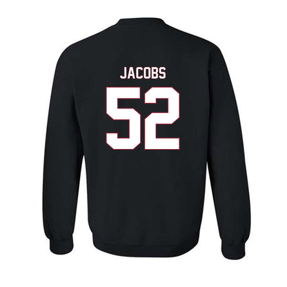 NCCU - NCAA Football : David Jacobs - Replica Shersey Crewneck Sweatshirt-1