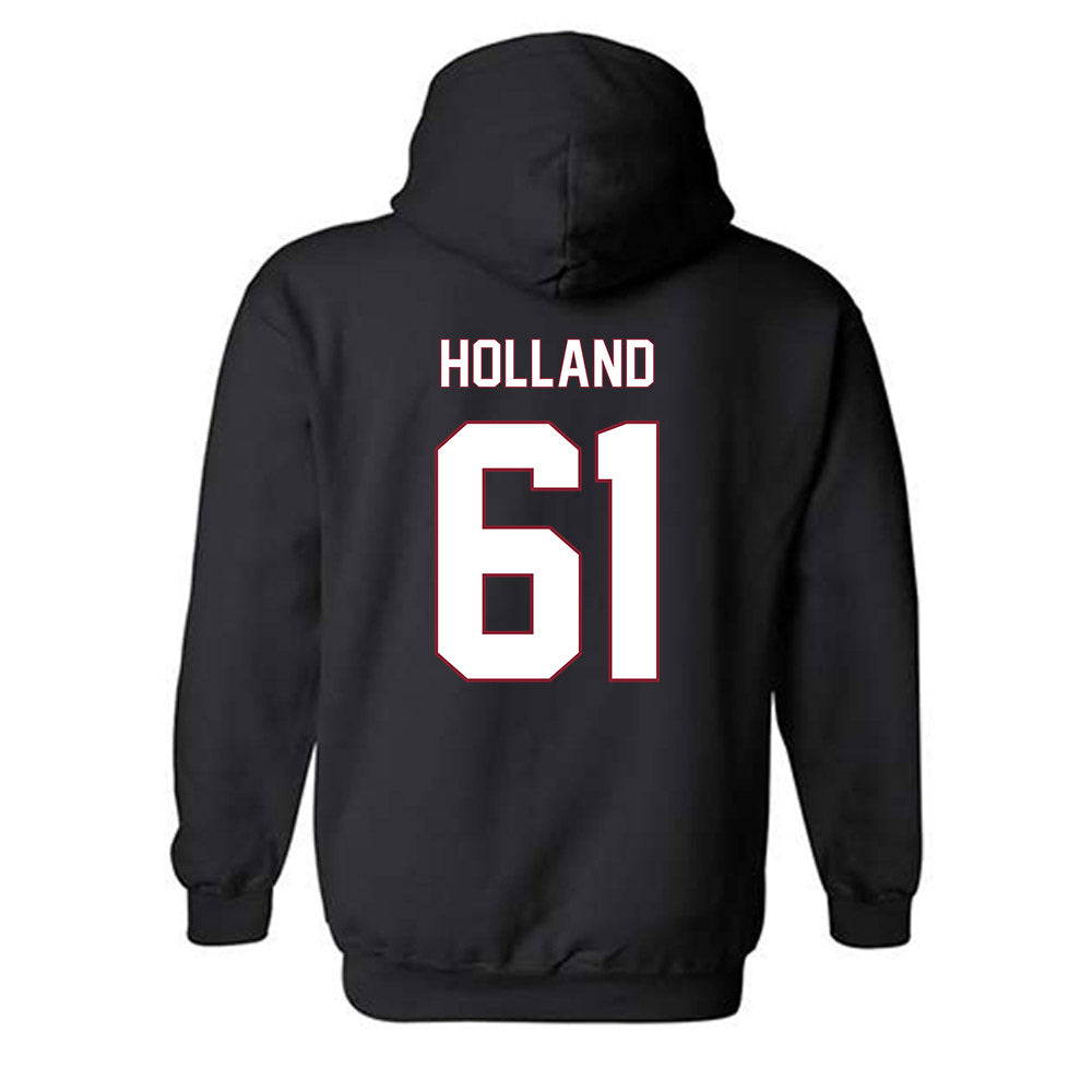 NCCU - NCAA Football : Tyshon Holland - Replica Shersey Hooded Sweatshirt-1