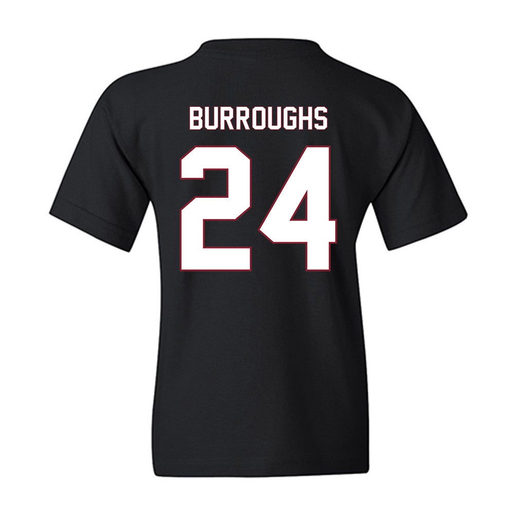 NCCU - NCAA Softball : Christiane Burroughs - Replica Shersey Youth T-Shirt-1