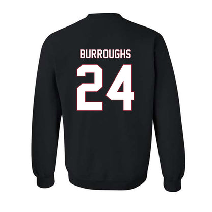 NCCU - NCAA Softball : Christiane Burroughs - Replica Shersey Crewneck Sweatshirt-1