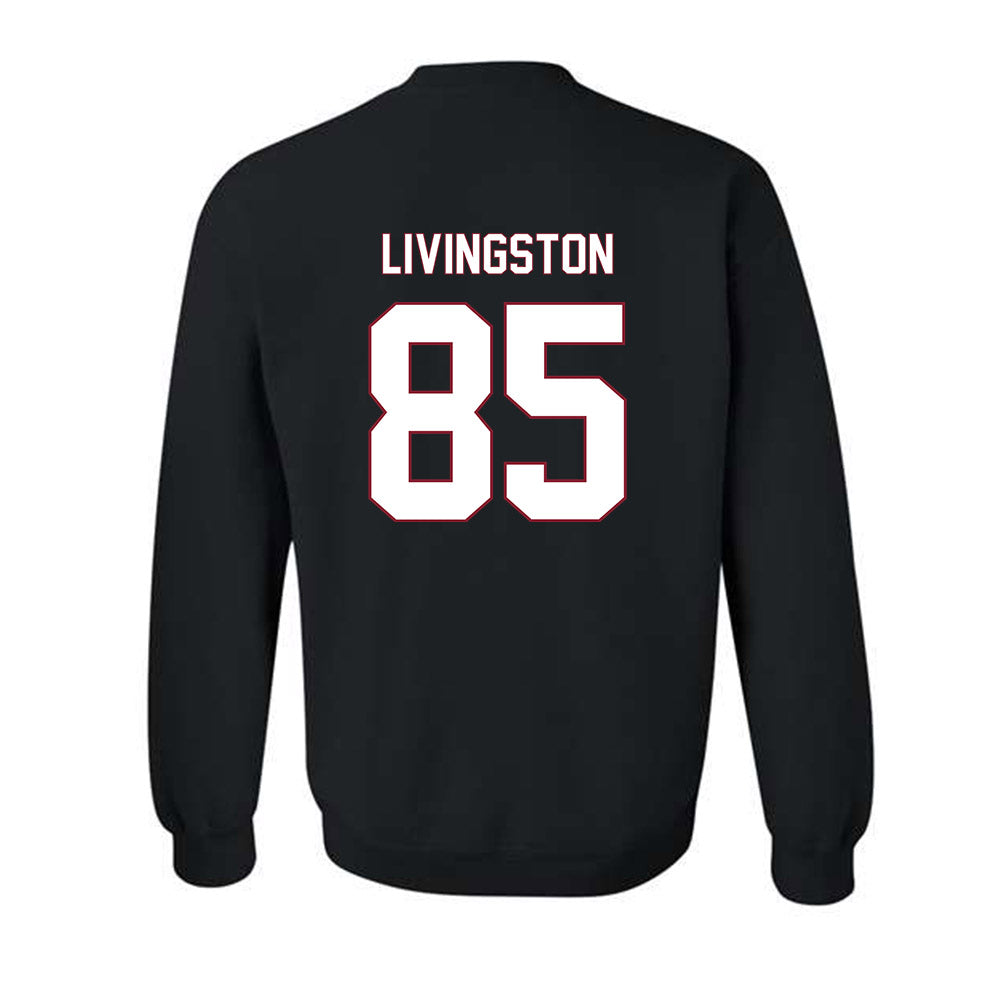NCCU - NCAA Football : SyRee Livingston - Replica Shersey Crewneck Sweatshirt-1
