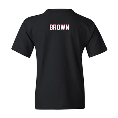 NCCU - NCAA Men's Golf : Jalen Brown - Replica Shersey Youth T-Shirt-1