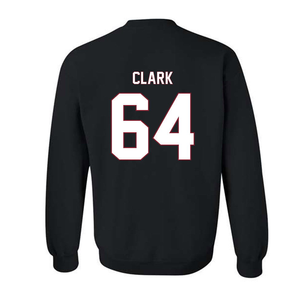 NCCU - NCAA Football : Tyler Clark - Replica Shersey Crewneck Sweatshirt-1