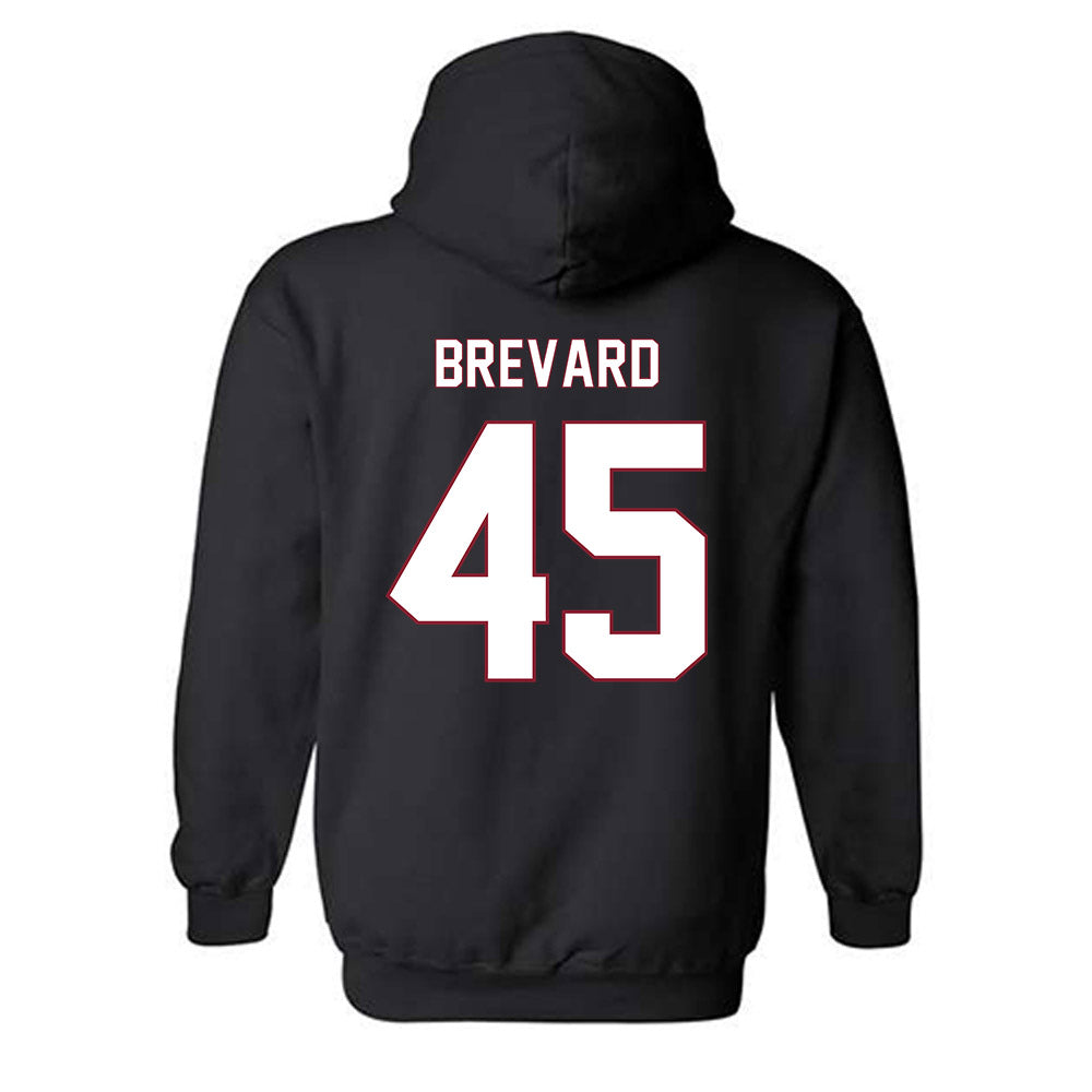 NCCU - NCAA Football : Jaki Brevard - Replica Shersey Hooded Sweatshirt-1