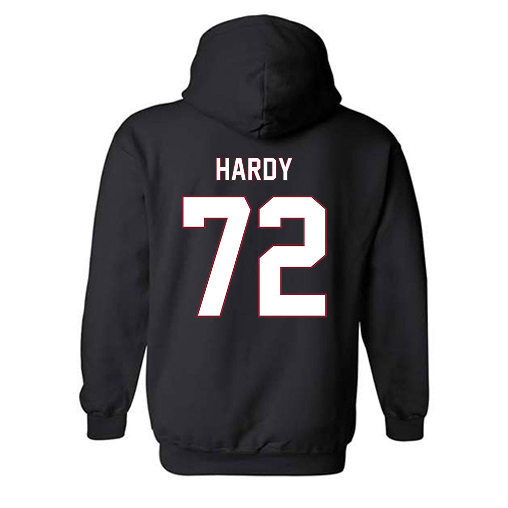 NCCU - NCAA Football : Brian Hardy - Replica Shersey Hooded Sweatshirt-1