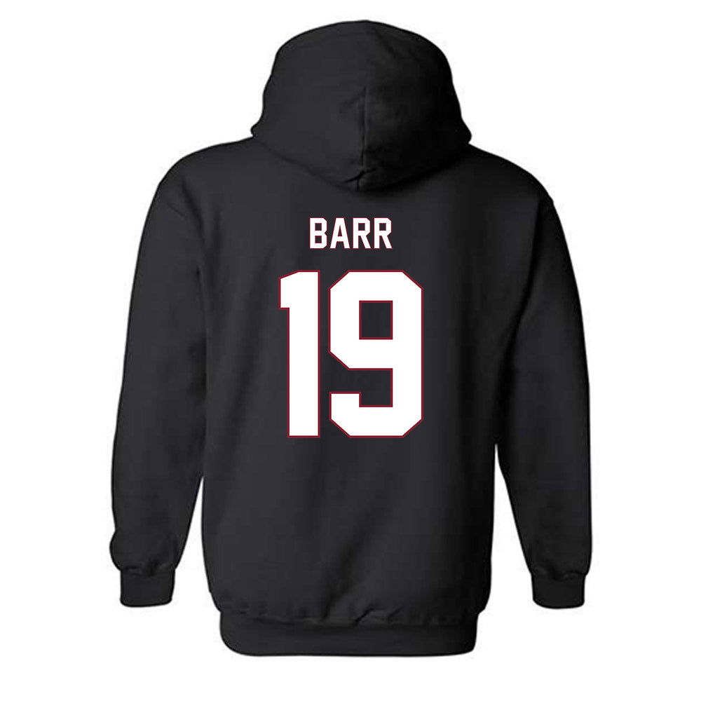 NCCU - NCAA Softball : Jaylah Barr - Replica Shersey Hooded Sweatshirt-1