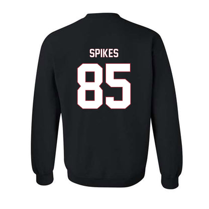 NCCU - NCAA Football : Chauncey Spikes - Replica Shersey Crewneck Sweatshirt-1