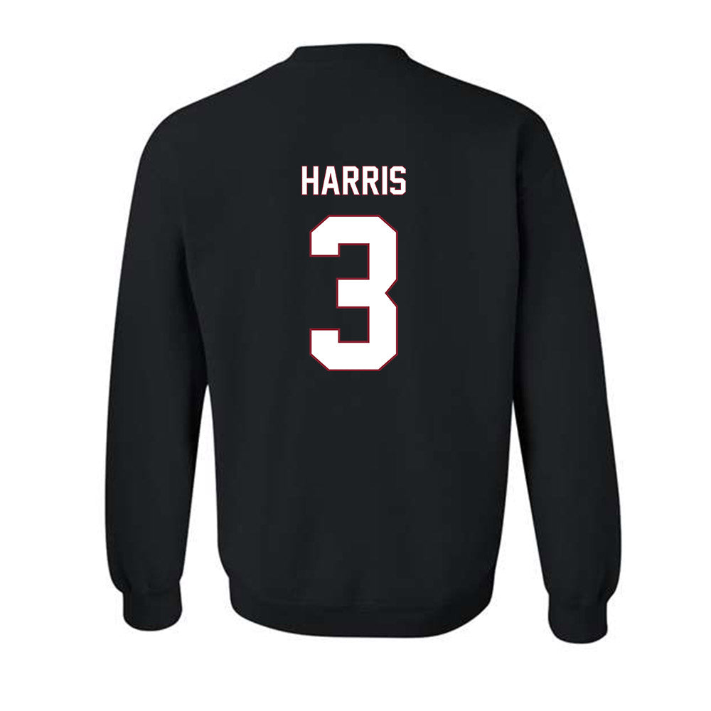 NCCU - NCAA Football : Walker Harris - Replica Shersey Crewneck Sweatshirt-1