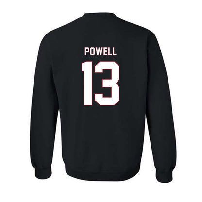 NCCU - NCAA Football : Quest Powell - Replica Shersey Crewneck Sweatshirt-1