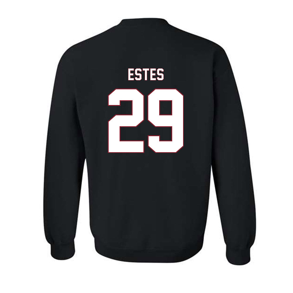 NCCU - NCAA Football : Dj Estes - Replica Shersey Crewneck Sweatshirt-1