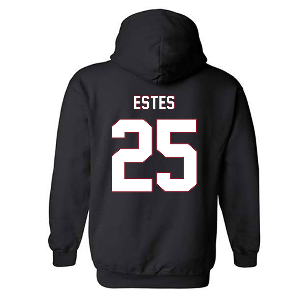 NCCU - NCAA Football : DJ Estes - Replica Shersey Hooded Sweatshirt-1