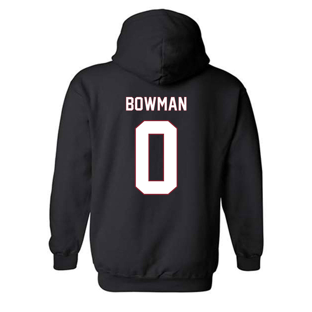 NCCU - NCAA Men's Cross Country : Isaiah Bowman - Replica Shersey Hooded Sweatshirt-1