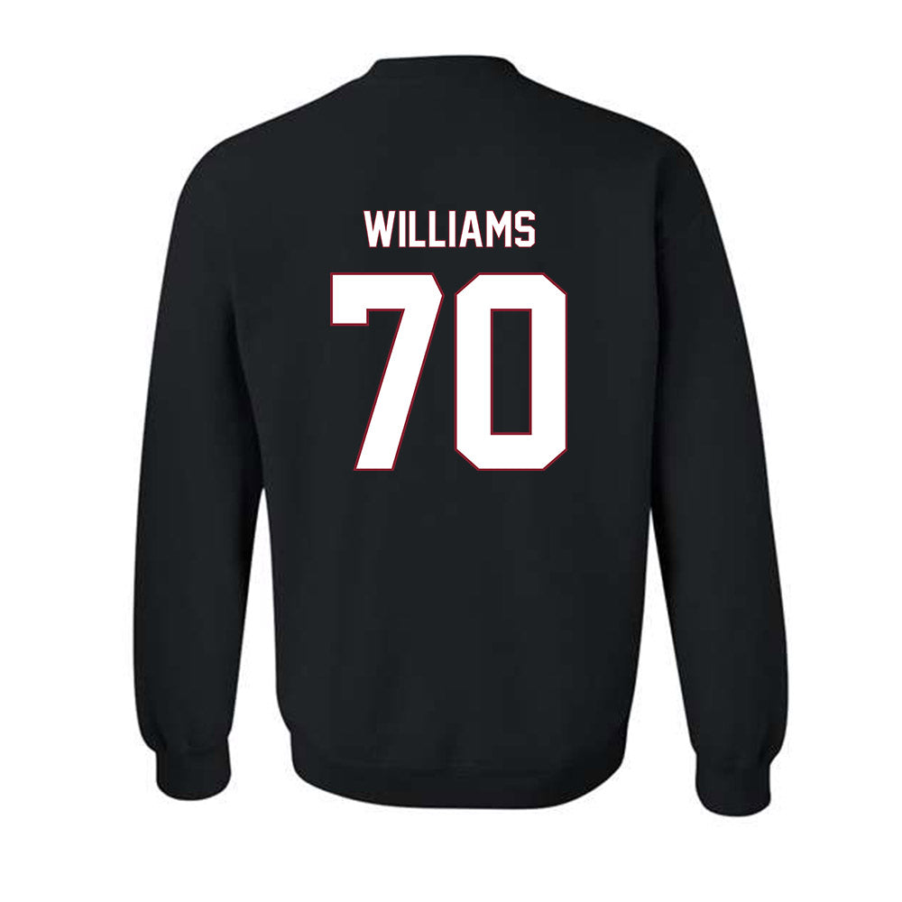 NCCU - NCAA Football : Ta'Ron Williams - Replica Shersey Crewneck Sweatshirt-1